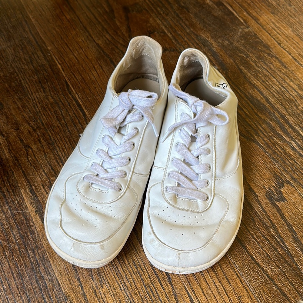 Leather white barefoot sneakers size EU 41 paperkrane